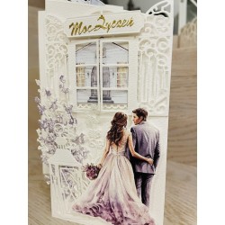 Kartka Handmade na ślub